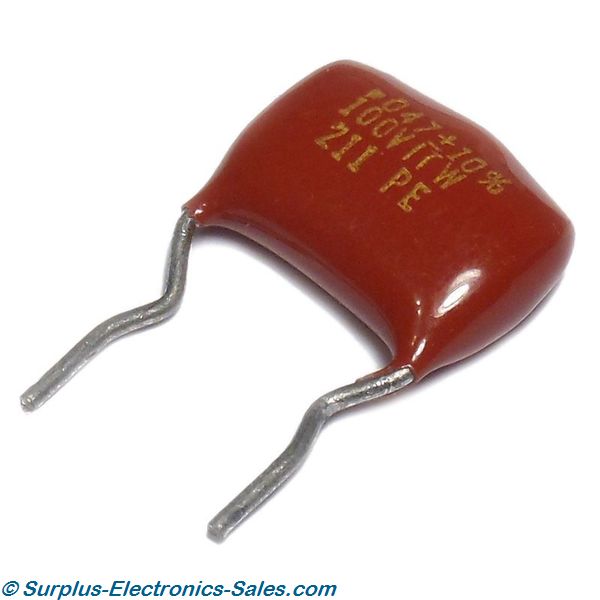 .047uF 100V Polyester Film Capacitor - Click Image to Close